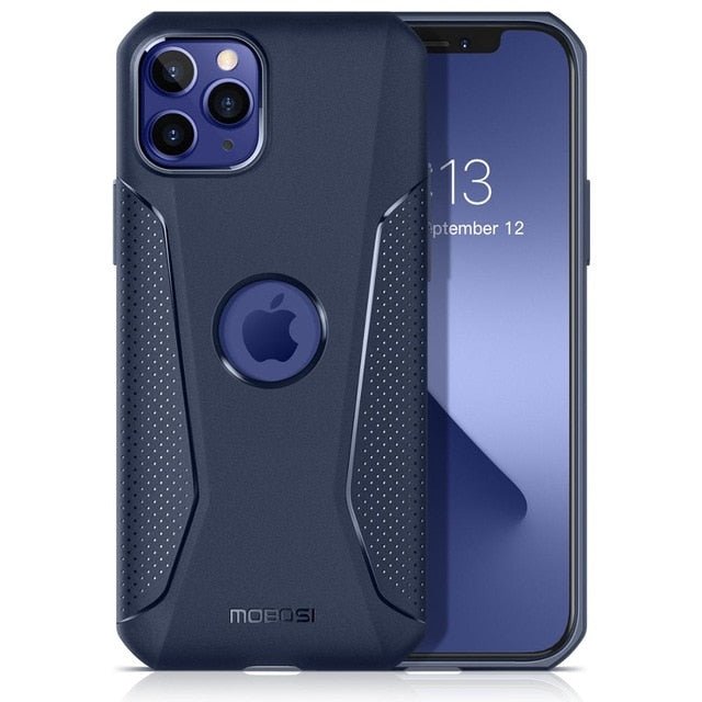 Case for iPhone 12/12 Pro Cases Net Series Design Rugged Shockproof Soft TPU Protective Case for Apple iPhone 12-4