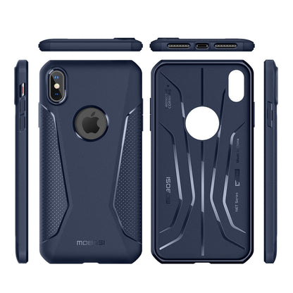 Case For iPhone Xs Max Case Anti-Slip Slim Shockproof Drop Protection Hybrid Matte Soft Phone Cover for iPhone Xs Max-3