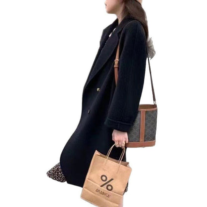 Small High-grade Woolen Coat For Women-4