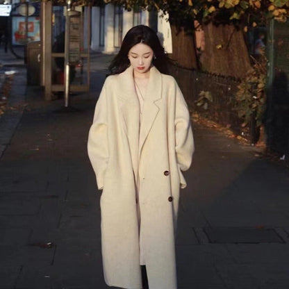 Small High-grade Woolen Coat For Women-6