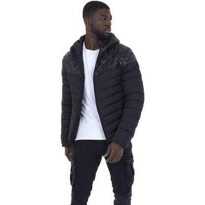 Mens Brave Soul Jermaine V2 Quilted Jacket-1