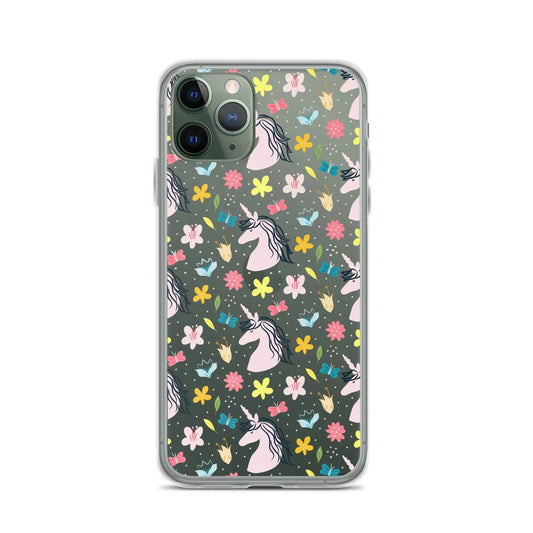Stylish Printed Silicone iPhone Case-0