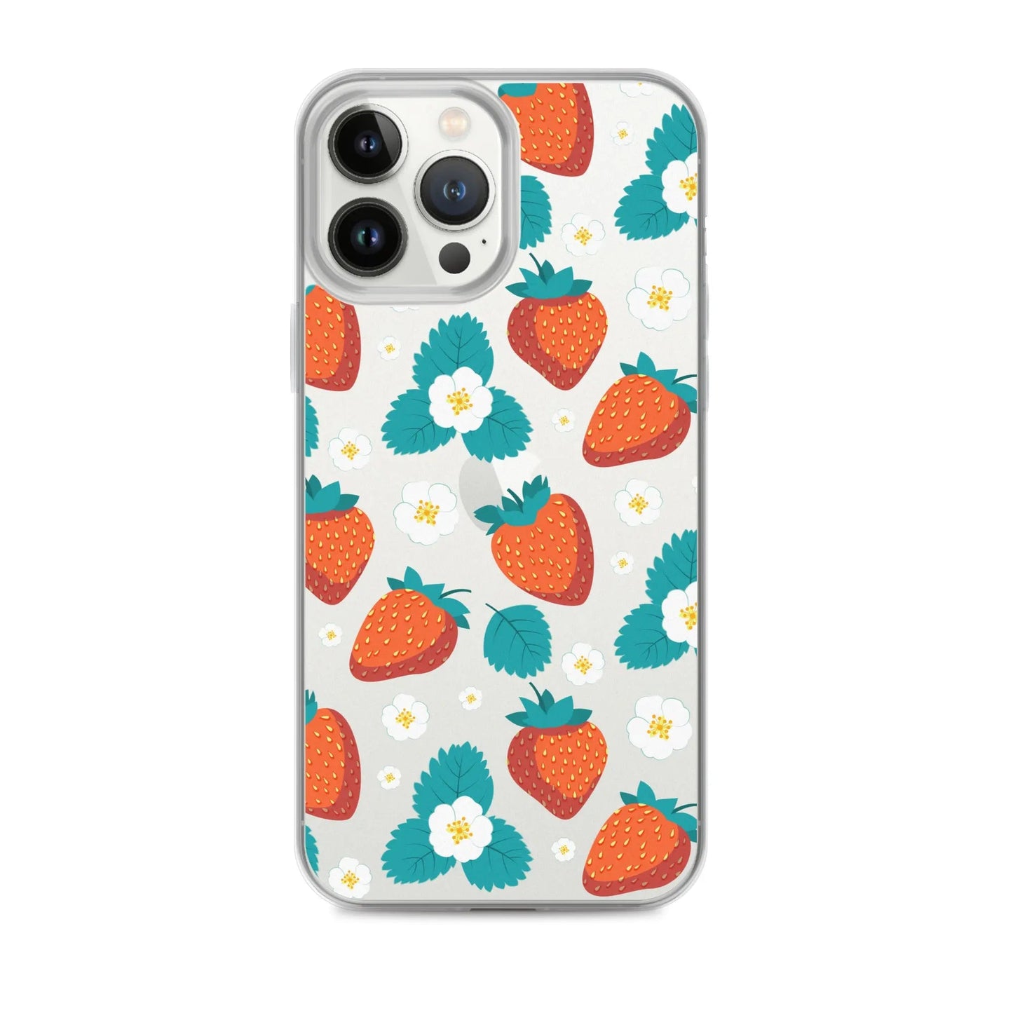 Stylish Printed Silicone iPhone Case-0