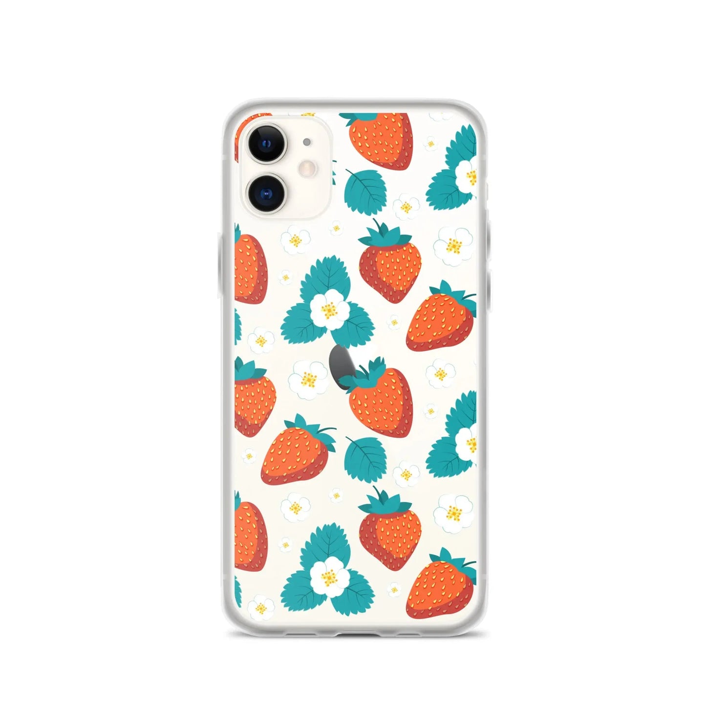 Stylish Printed Silicone iPhone Case-1