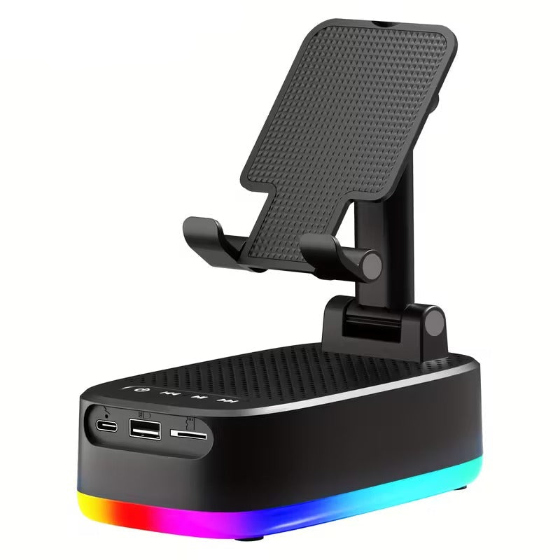 NNETM Wireless Speaker with Phone Holder and Power Bank-0