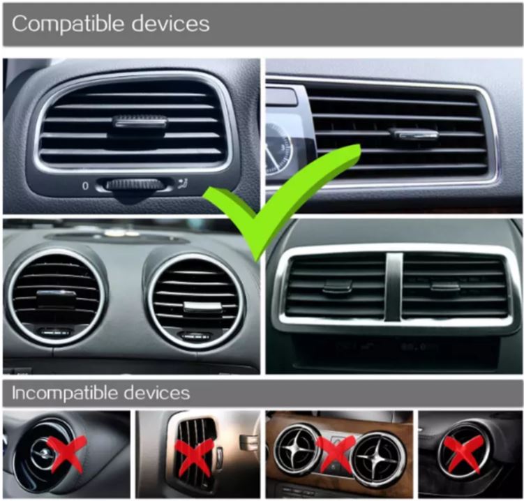 Car Air Vent Mount Cell Phone Holder One Touch-2