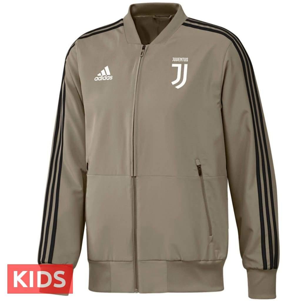 Kids - Juventus Presentation Soccer Tracksuit 2018/19 - Adidas-2