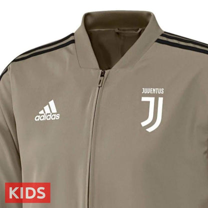 Kids - Juventus Presentation Soccer Tracksuit 2018/19 - Adidas-3