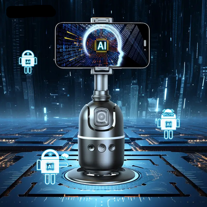 NNETM Smart AI Selfie Stick with 360° Rotating Phone Holder-2