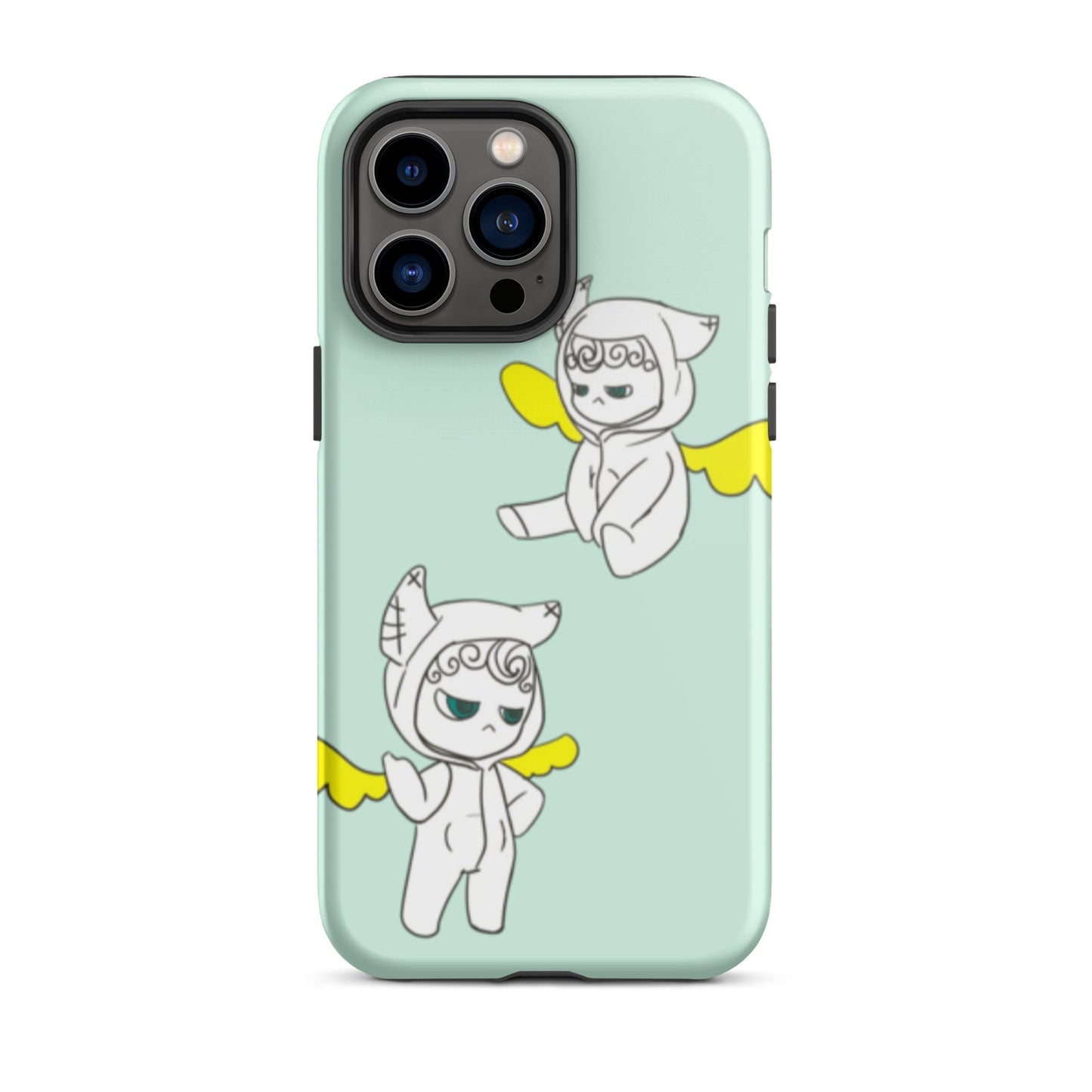 Cute Angel iPhone case-0